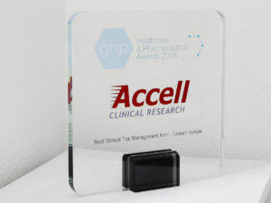 Accell is a winner of the Healthcare & Pharmaceutical Awards 2018